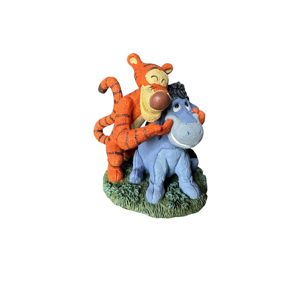 Disney Simply Pooh Tigger and Eeyore Figurine So This Is What Smiling Feels Like